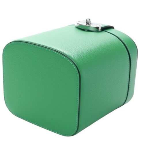 MULBERRY Small Classic Grain Vanity Case Mulberry Lawn Green - Image 4