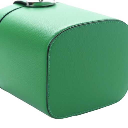 MULBERRY Small Classic Grain Vanity Case Mulberry Lawn Green - Image 5