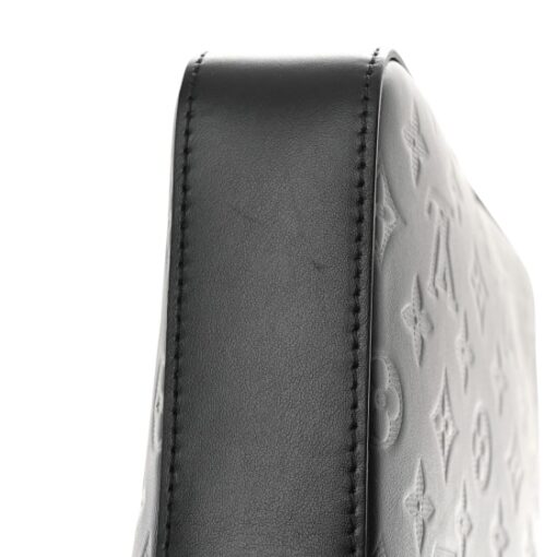 Louis Vuitton Calfskin Monogram Shadow Duo Messenger Black - Image 8