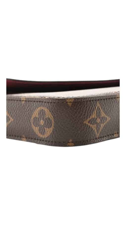 Louis Vuitton Monogram Pochette Felicie Chain Wallet Fuchsia - Image 6