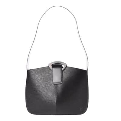 Louis Vuitton Epi Leather Reverie Black Shoulder Bag.