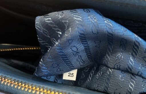 PRADA Saffiano Medium Galleria Double Zip Tote Sea Blue. - Image 4