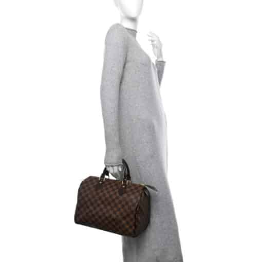 Louis Vuitton Damier Ebene Speedy 30. - Image 2