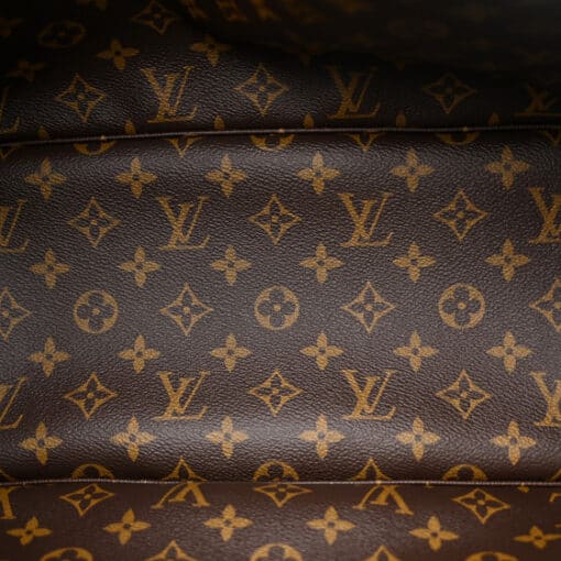 Louis Vuitton Monogram Calfskin Neo Neverfull Inside Out MM Black. - Image 5