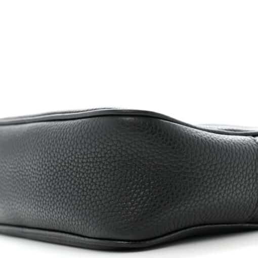 GUCCI Pebbled Calfskin Small Soho Disco Bag Black Crossbody. - Image 11