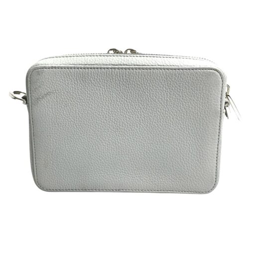 CHRISTIAN DIOR Grained Calfskin Playful Messenger Bag in Navy/Grey - Image 5