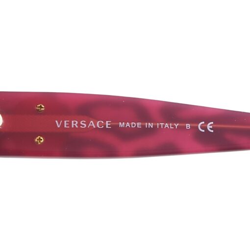 Versace Ladies Sunglasses in Raspberry Red. - Image 3