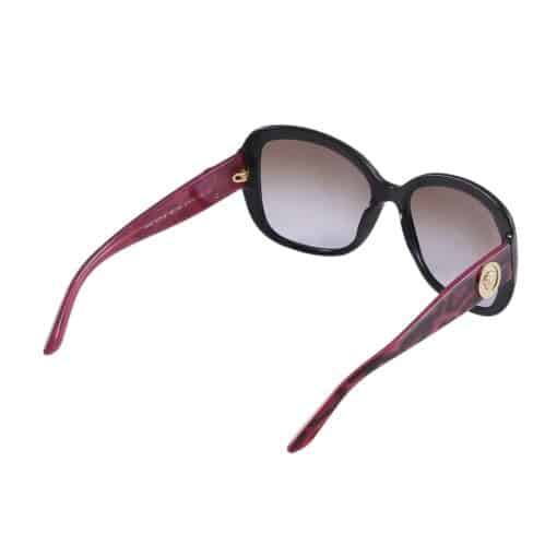 Versace Ladies Sunglasses in Raspberry Red. - Image 7