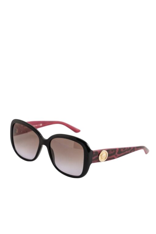 Versace Ladies Sunglasses in Raspberry Red. - Image 8