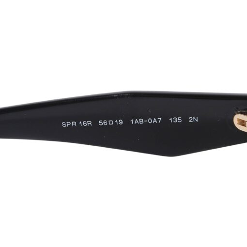 PRADA Feminine Frame Oversized Sunglasses Black - Image 5