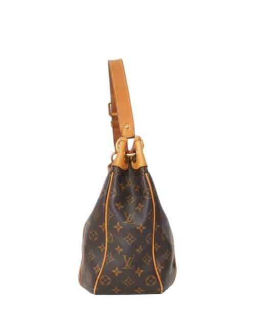 Louis Vuitton Brown Monogram Coated Canvas Galliera PM Shoulder Bag - Image 9