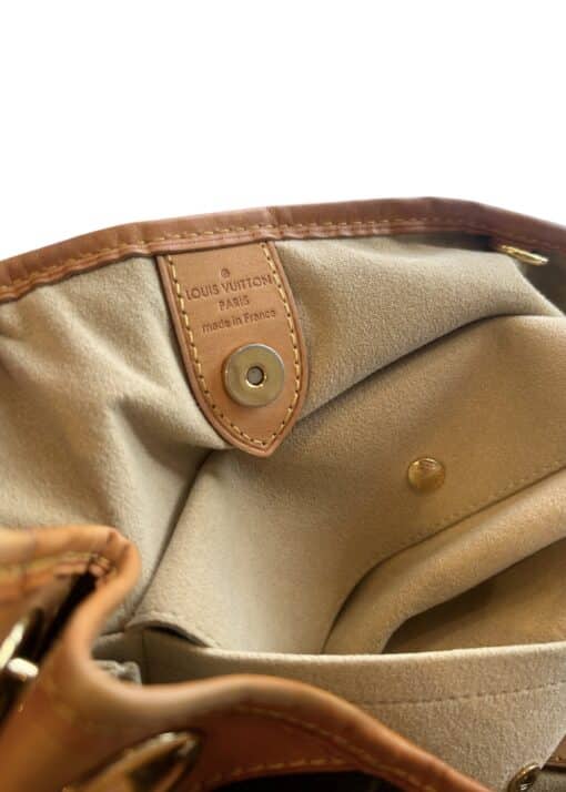 Louis Vuitton Brown Monogram Coated Canvas Galliera PM Shoulder Bag - Image 4