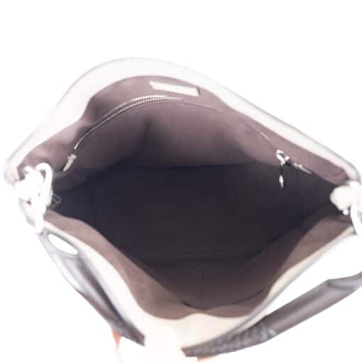 Louis Vuitton Babylone PM Hobo Monogram Mahina Galet Shoulder Bag - Image 6