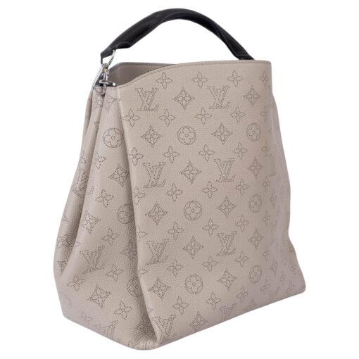 Louis Vuitton Babylone PM Hobo Monogram Mahina Galet Shoulder Bag - Image 8