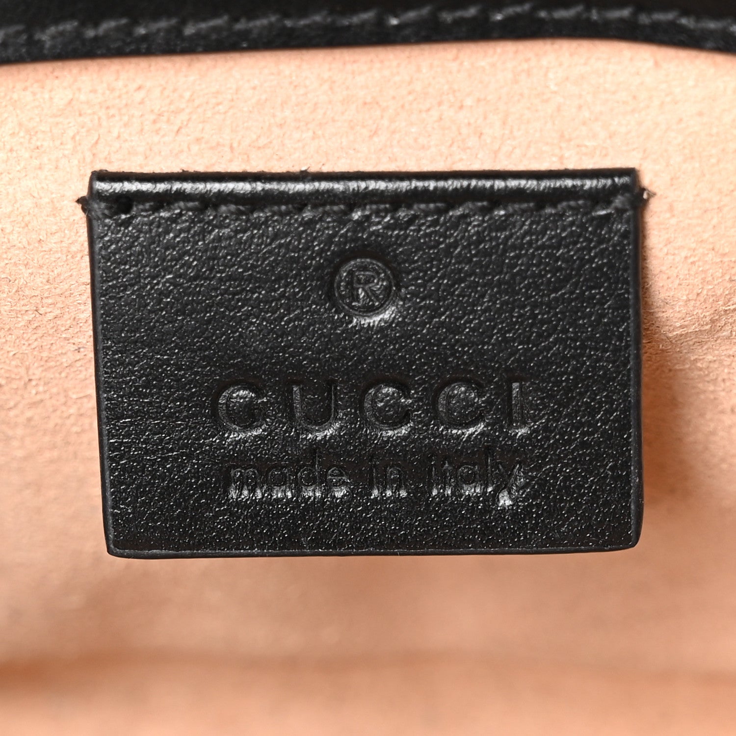 GUCCI Calfskin Matelasse Aria Super Mini GG Marmont Crossbody Bag in Black - Image 3