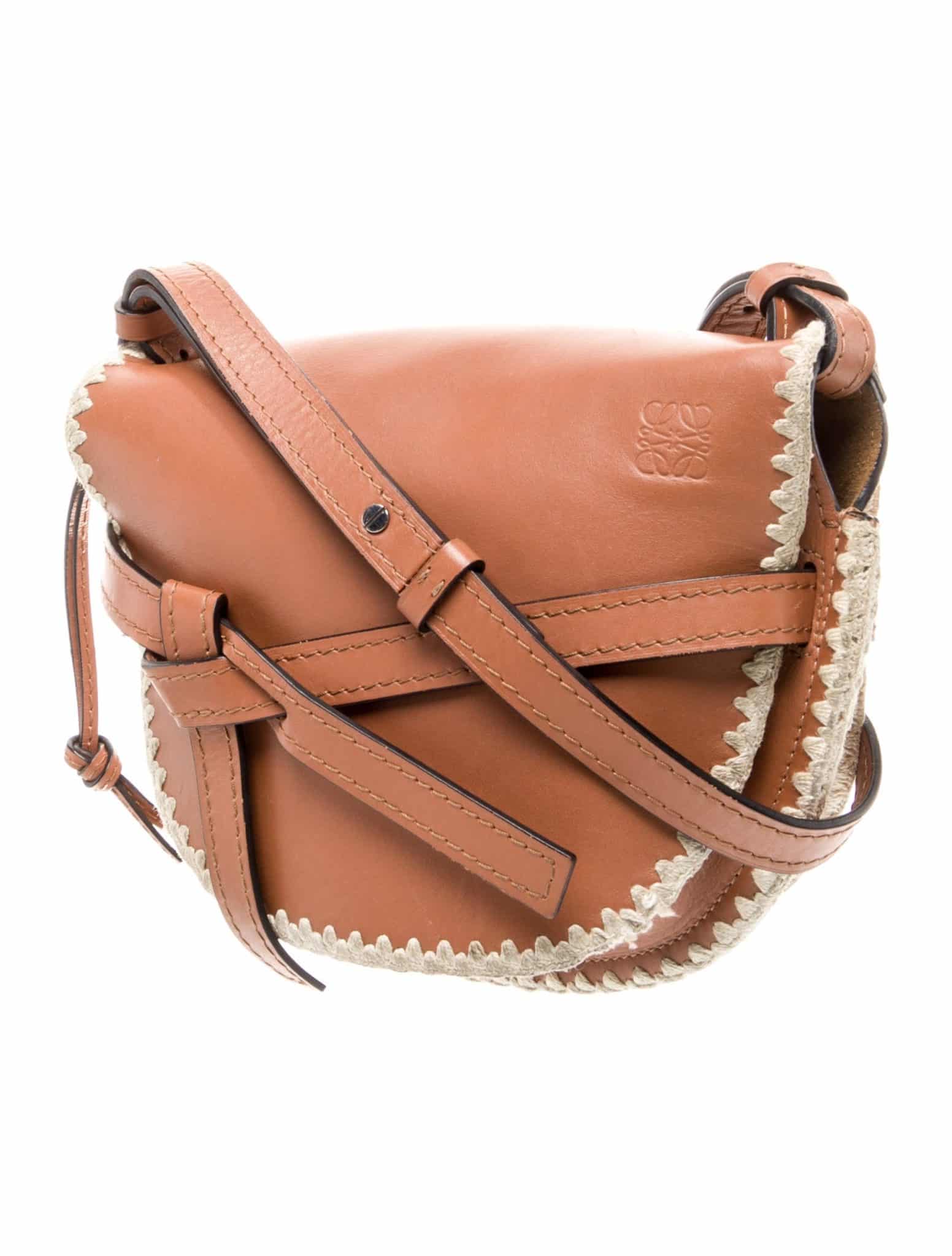LOEWE Gate Leather Shoulder Crossbody Bag - Image 4