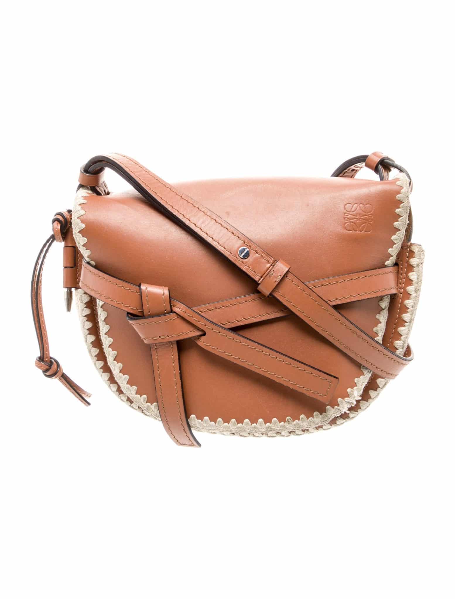 LOEWE Gate Leather Shoulder Crossbody Bag - Image 5
