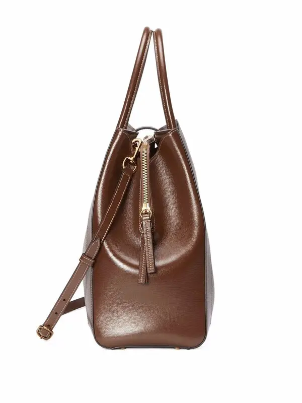 Gucci Gucci GG Supreme & Web Jackie 1961 Large Tote Bag - Image 11