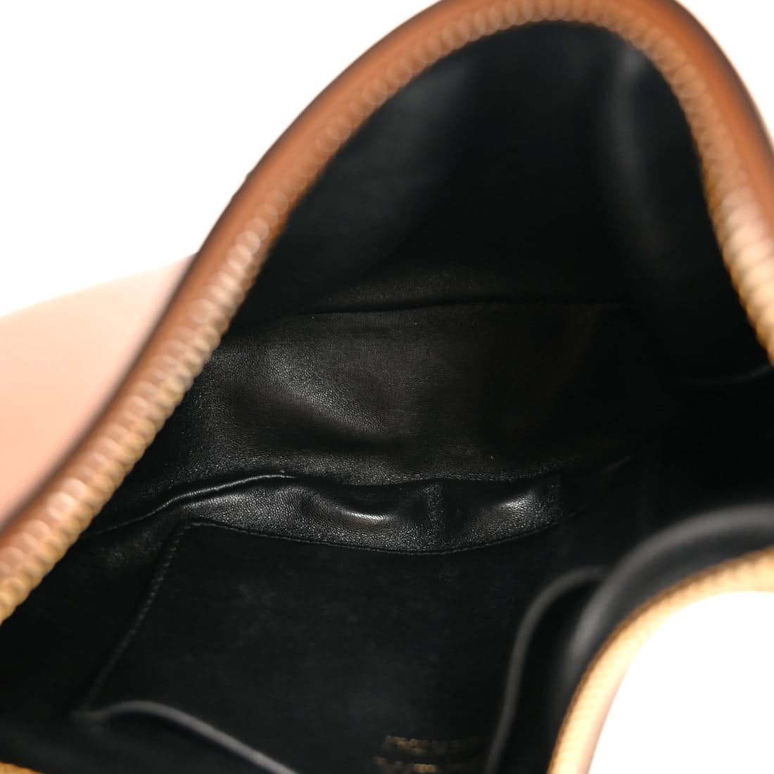 PRADA Soft Calfskin Arque Shoulder Bag Cognac - Image 6