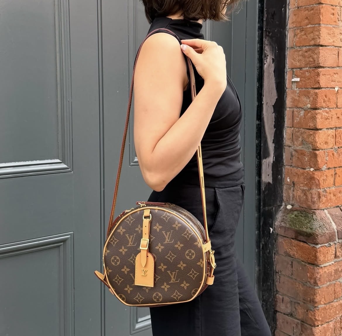 LOUIS VUITTON Monogram Boite Chapeau Souple MM.