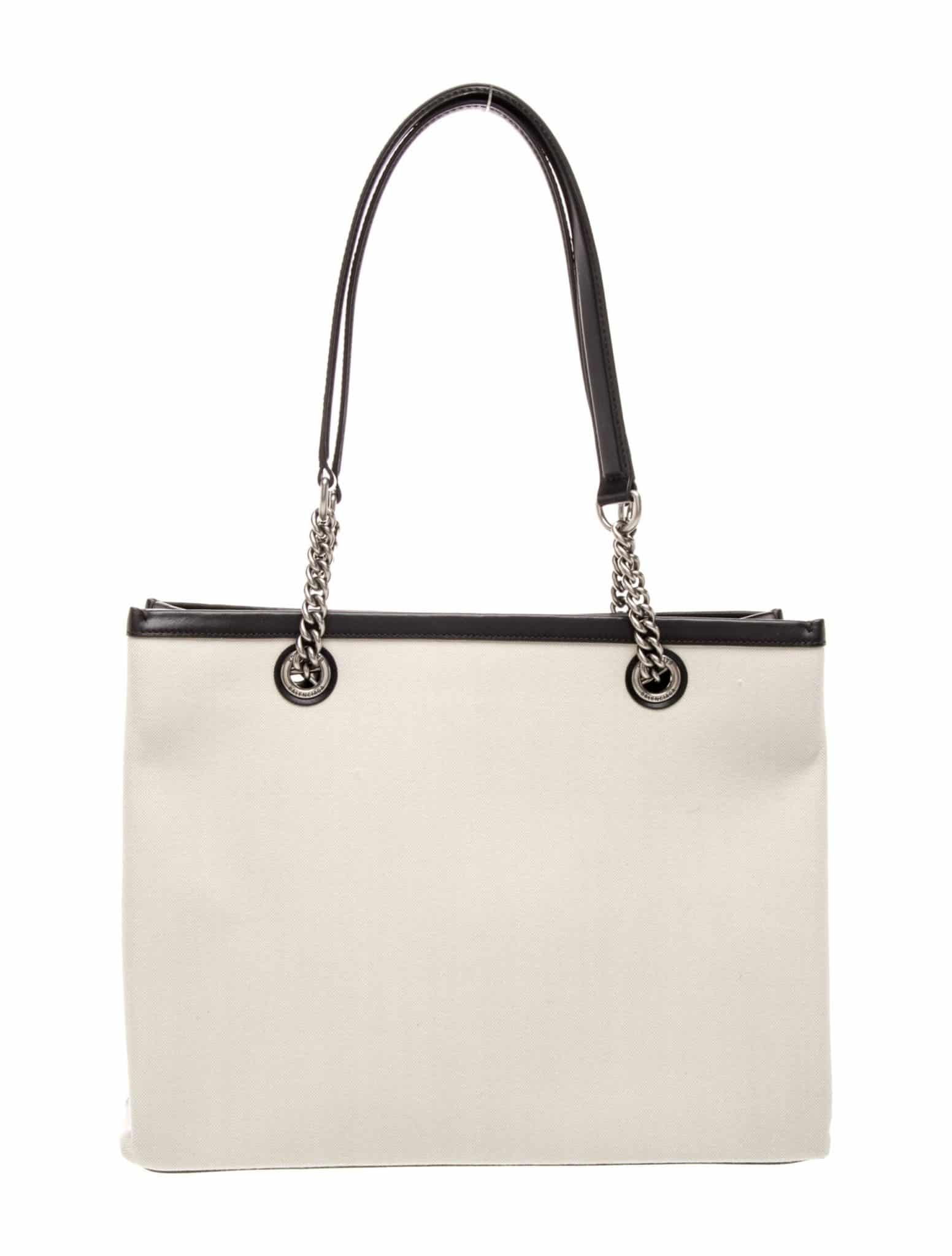 BALENCIAGA Canvas Tote in Beige. - Image 4