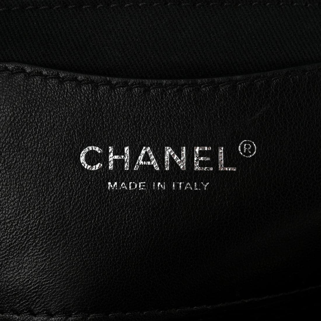 CHANEL Patent Quilted Just Mademoiselle Bowling Bag Black - Image 3