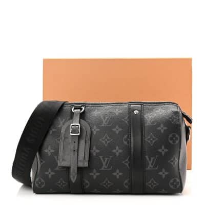 LOUIS VUITTON Reverse Monogram Eclipse City Keepall.