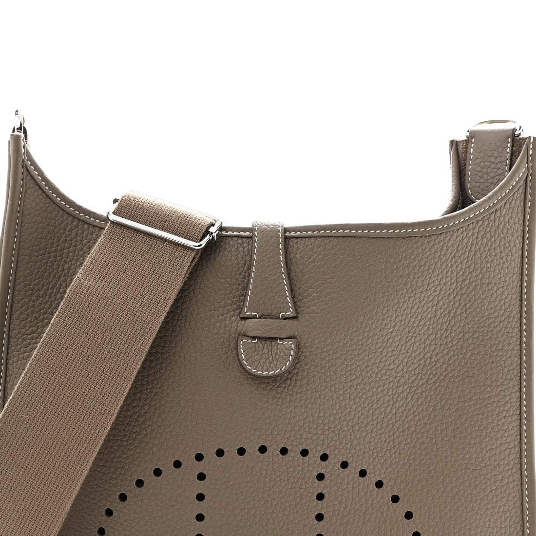 HERMES Taurillon Clemence Evelyne 29 PM Etoupe - Image 4