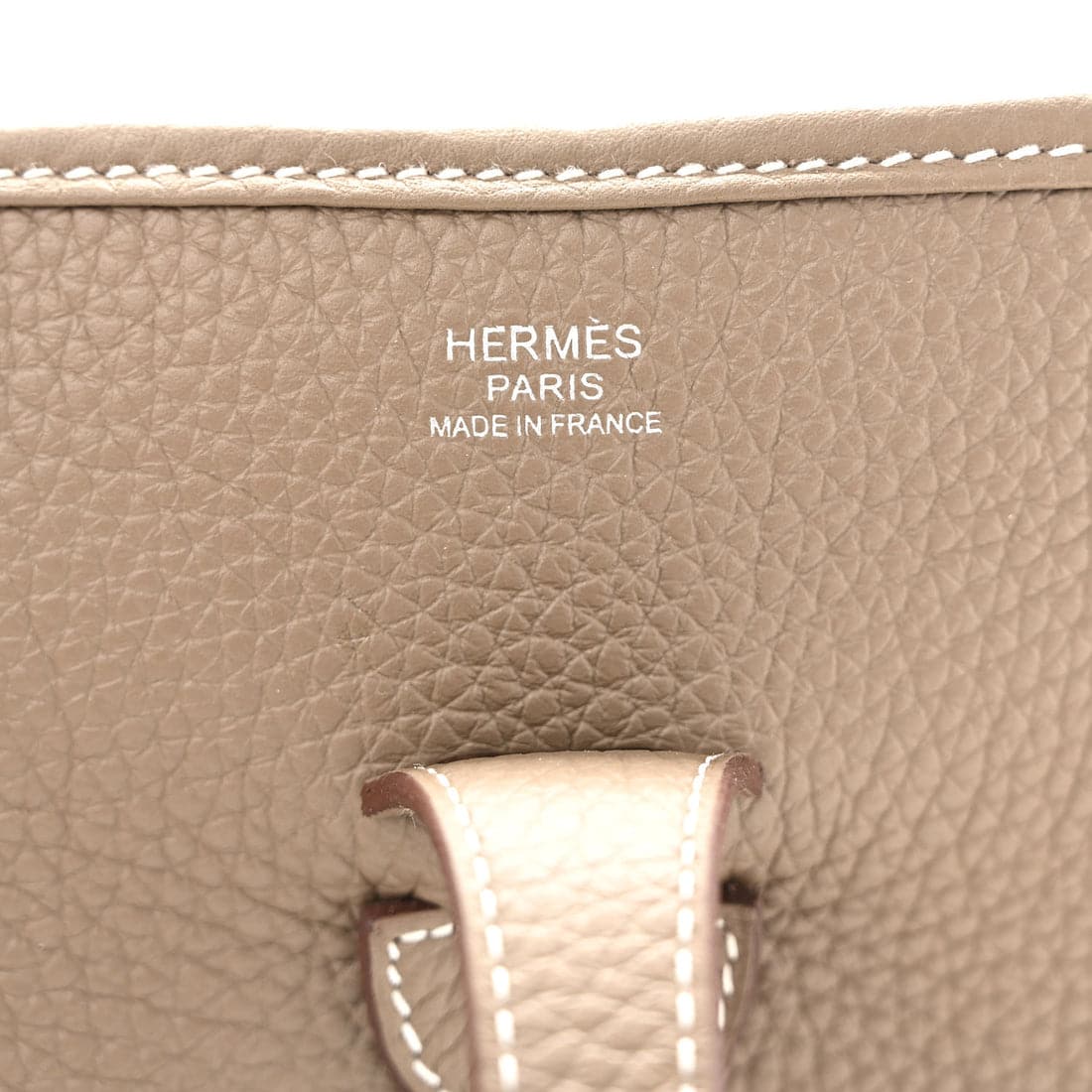 HERMES Taurillon Clemence Evelyne 29 PM Etoupe - Image 5