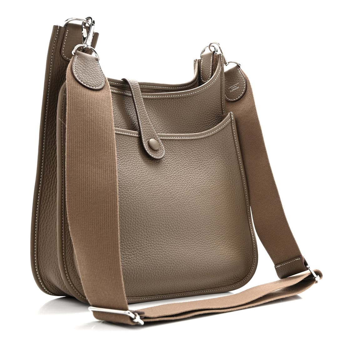 HERMES Taurillon Clemence Evelyne 29 PM Etoupe - Image 7