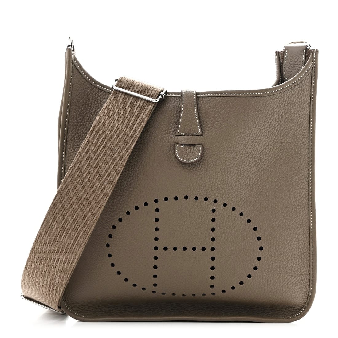 HERMES Taurillon Clemence Evelyne 29 PM Etoupe - Image 9