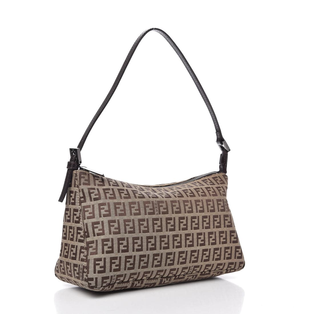 FENDI Zucchino Pochette Beige - Image 4