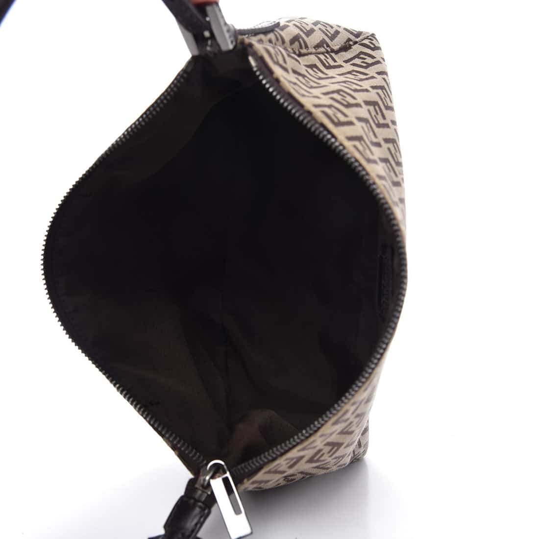 FENDI Zucchino Pochette Beige - Image 6