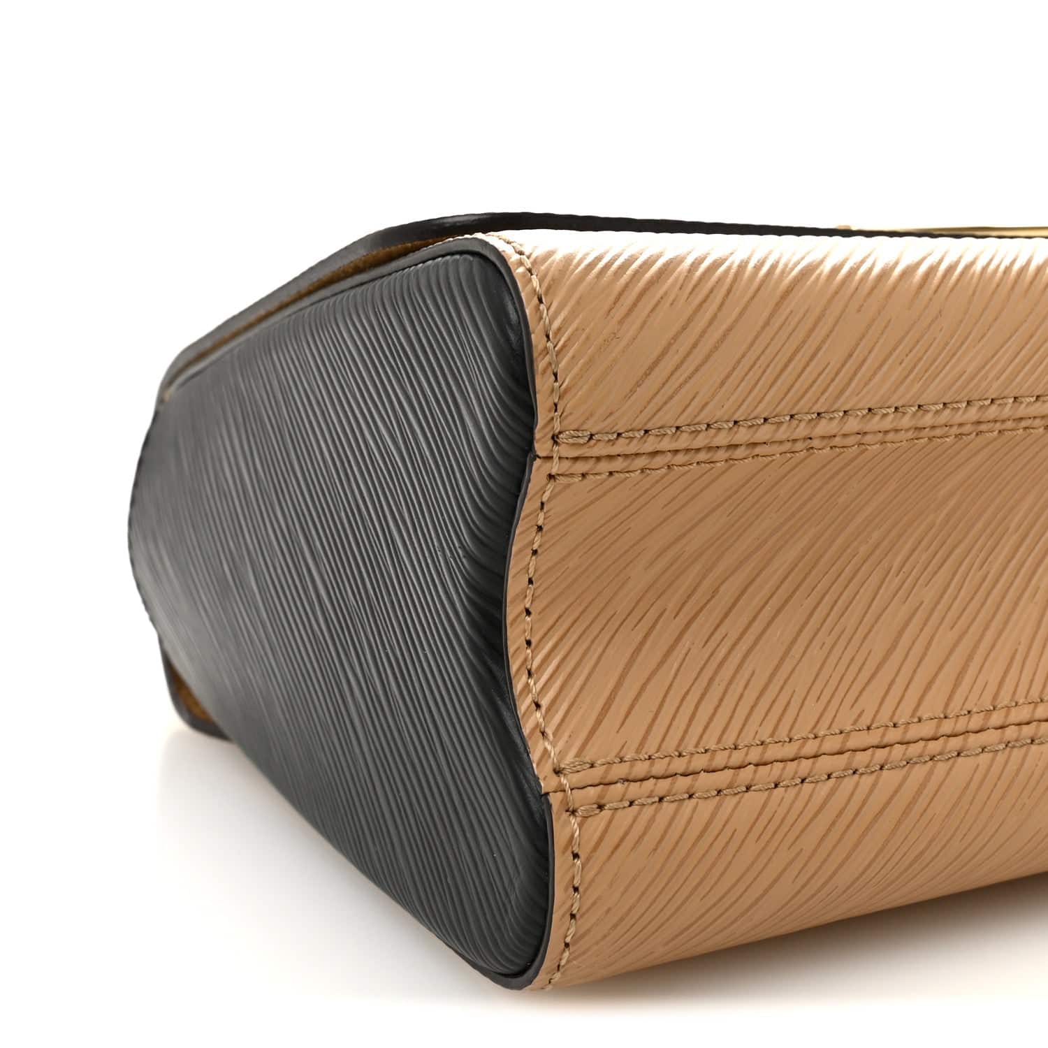 LOUIS VUITTON Epi Twist Shoulder Crossbody Bag MM Camel - Image 8