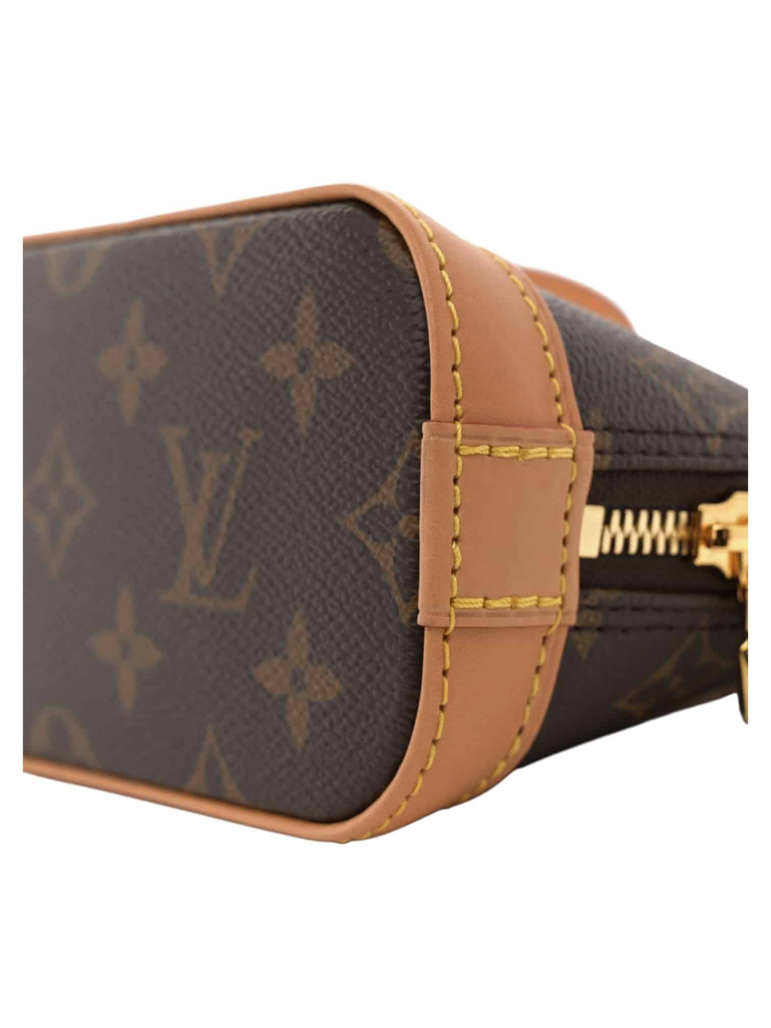 LOUIS VUITTON Monogram Nano Alma Crossbody Bag - Image 5
