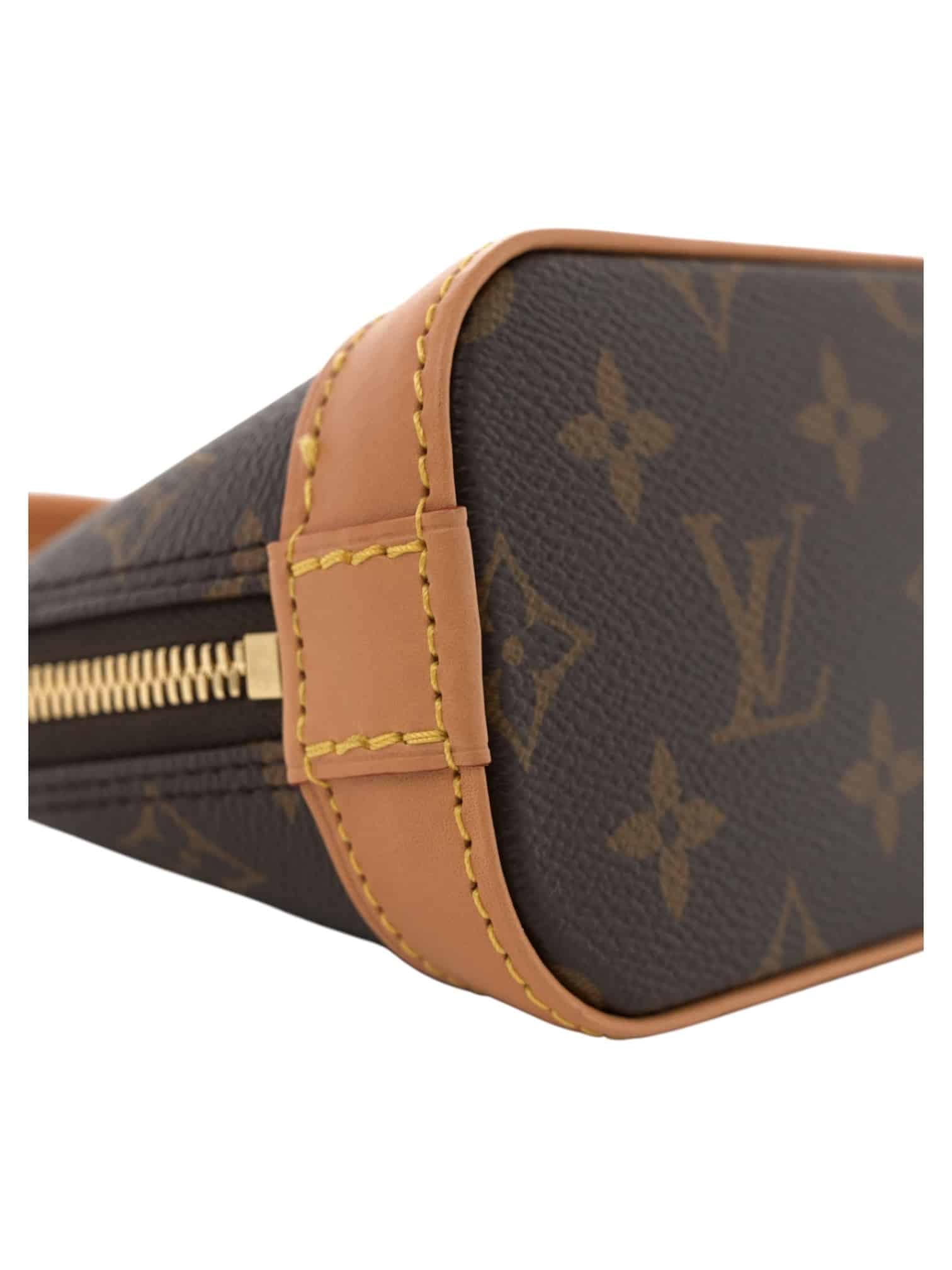 LOUIS VUITTON Monogram Nano Alma Crossbody Bag - Image 6