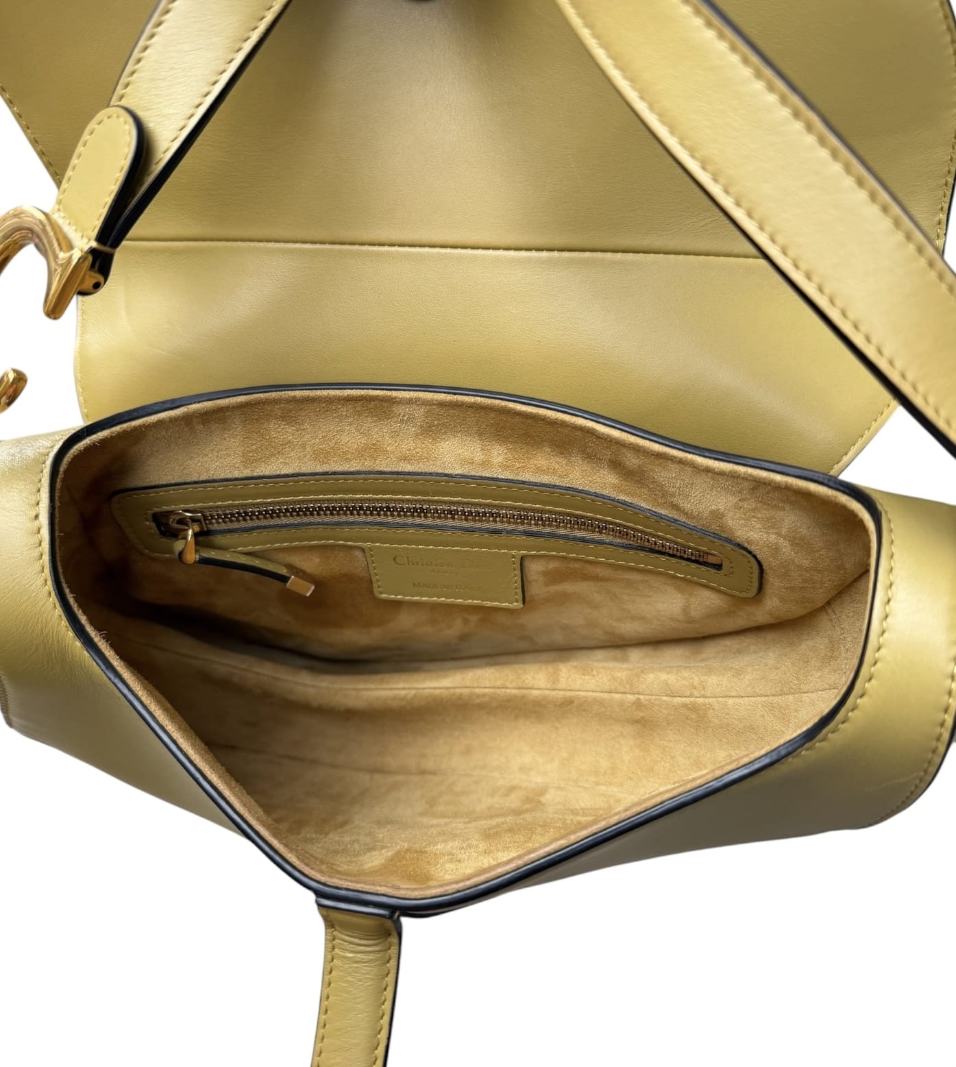 DIOR Saddle Medium Lambskin Shoulder Bag - Image 7