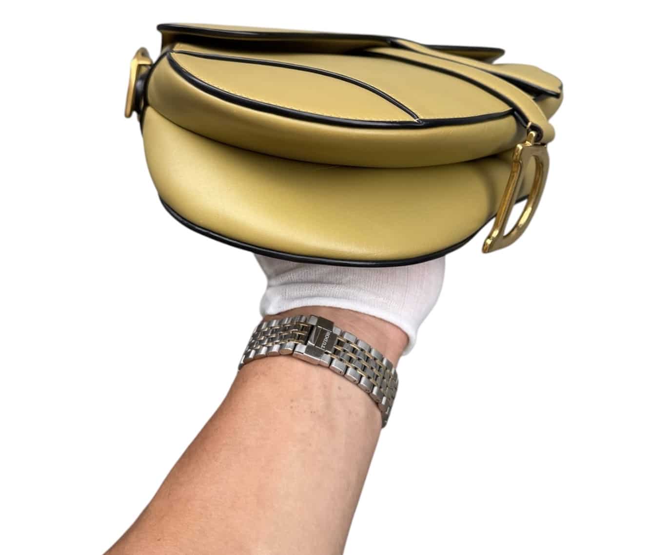 DIOR Saddle Medium Lambskin Shoulder Bag - Image 10