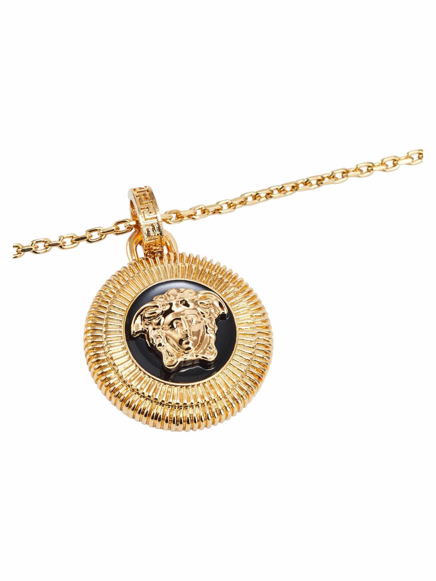 Versace Medusa Head Pendant Necklace - Image 4