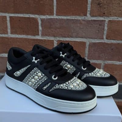 JIMMY CHOO Hawaii Ladies Sneakers (Size 38.5)