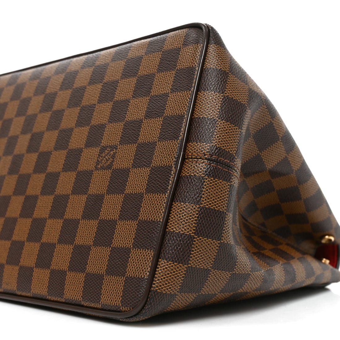 LOUIS VUITTON Damier Ebene Bergamo MM Shoulder Bag - Image 12