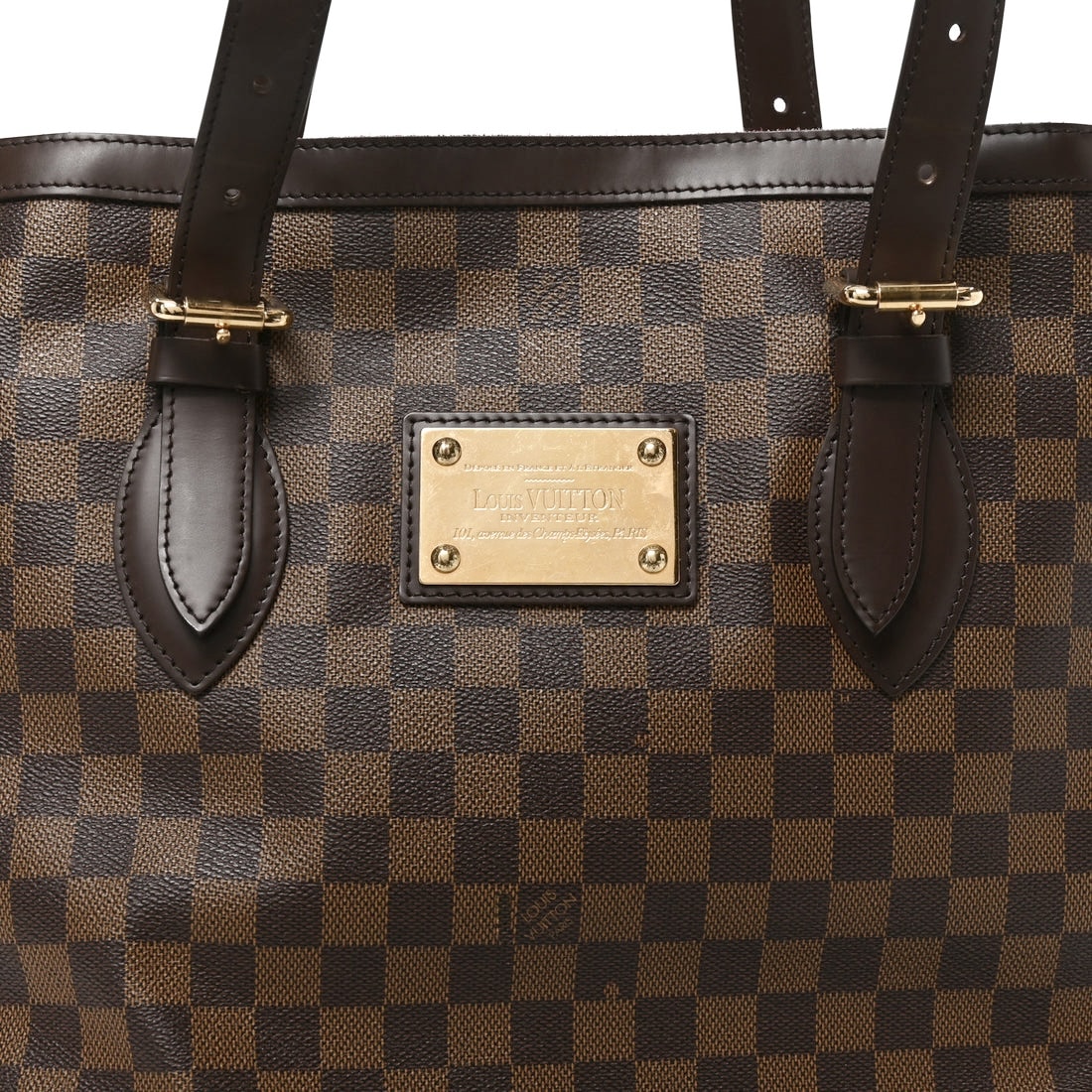 LOUIS VUITTON Damier Ebene Hampstead MM Shoulder Bag - Image 4