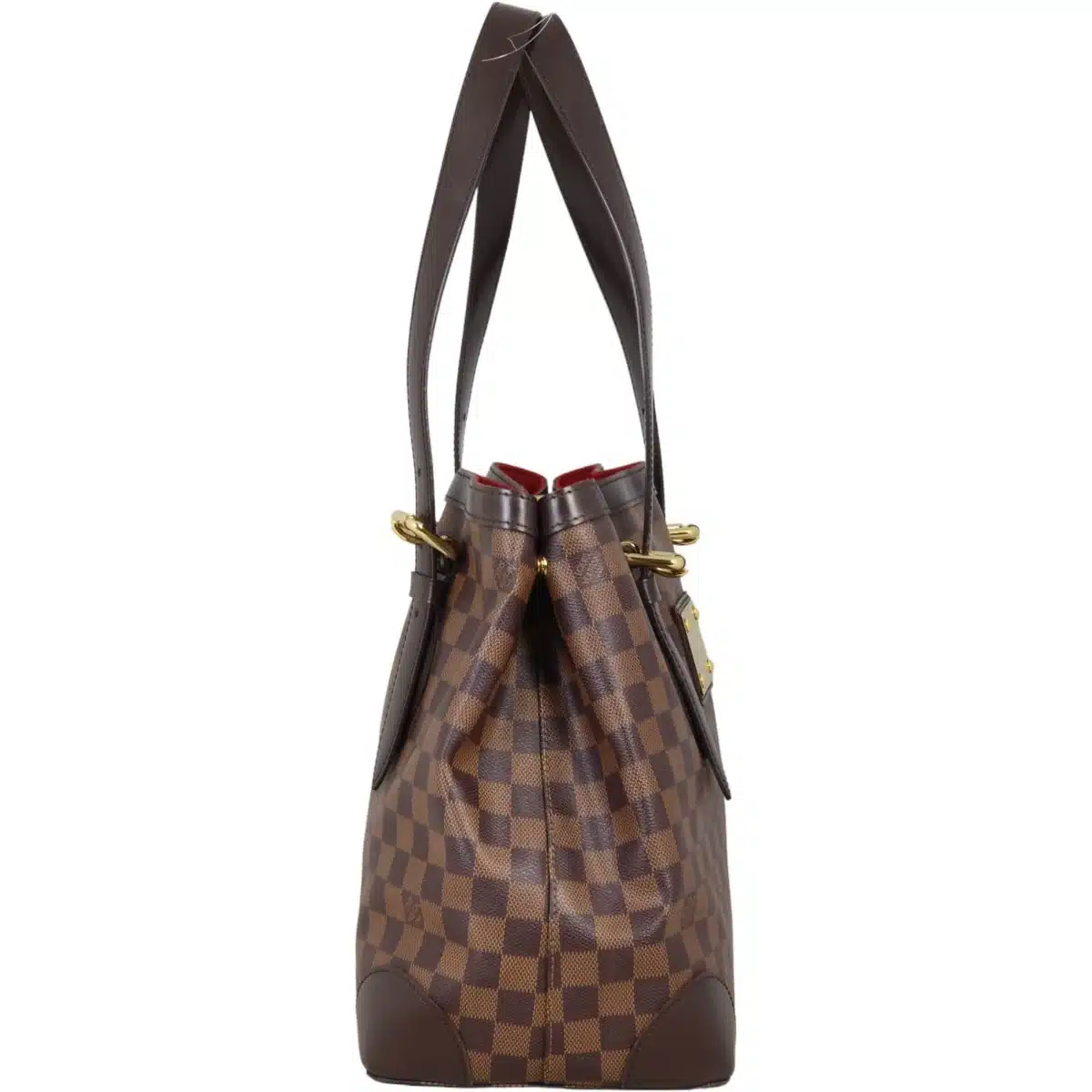 LOUIS VUITTON Damier Ebene Hampstead MM Shoulder Bag - Image 6