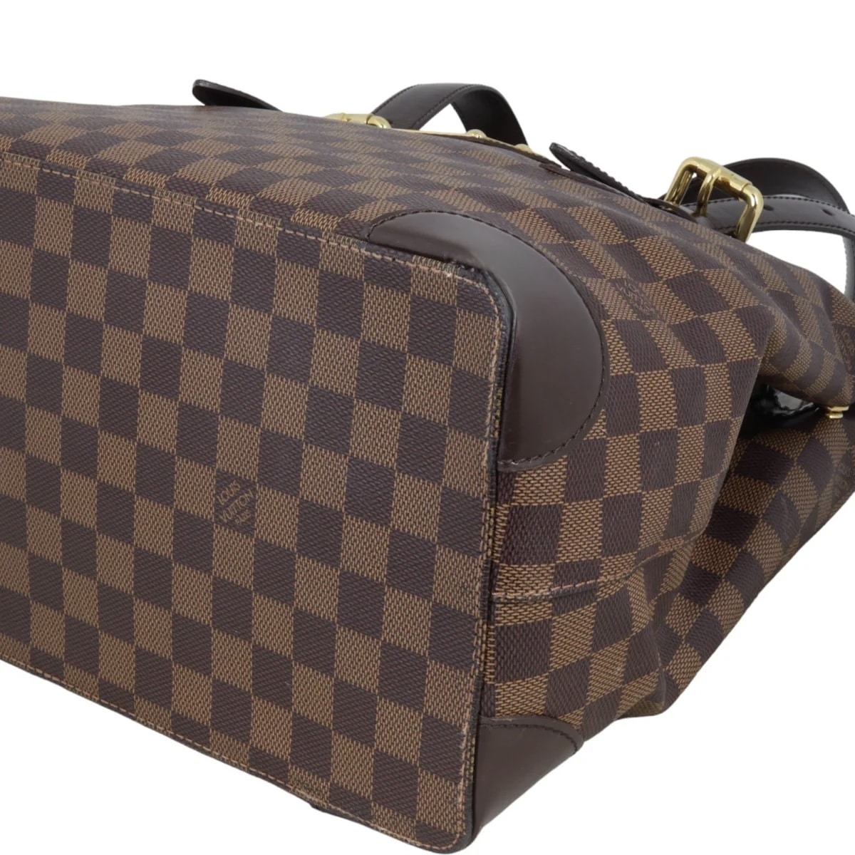 LOUIS VUITTON Damier Ebene Hampstead MM Shoulder Bag - Image 7