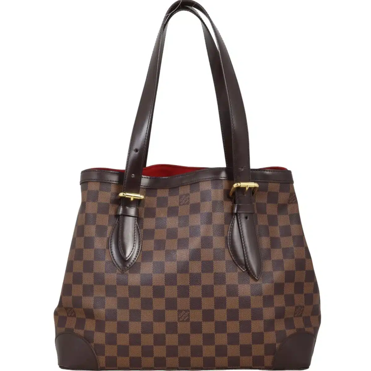 LOUIS VUITTON Damier Ebene Hampstead MM Shoulder Bag - Image 8