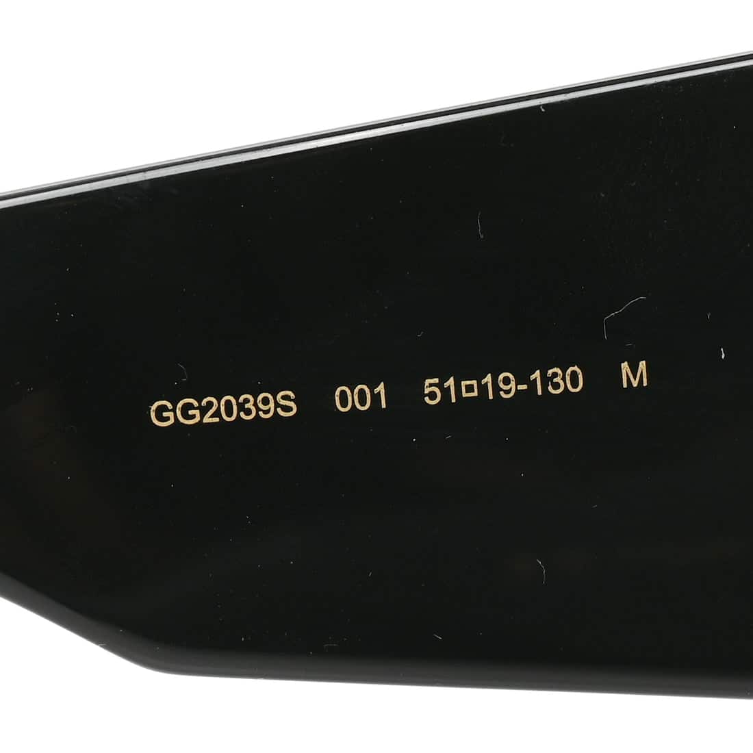 GUCCI Acetate Square Frame GG Oversized Sunglasses Black. - Image 5
