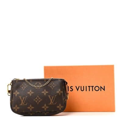 Louis Vuitton Monogram Mini Pochette Accessories.