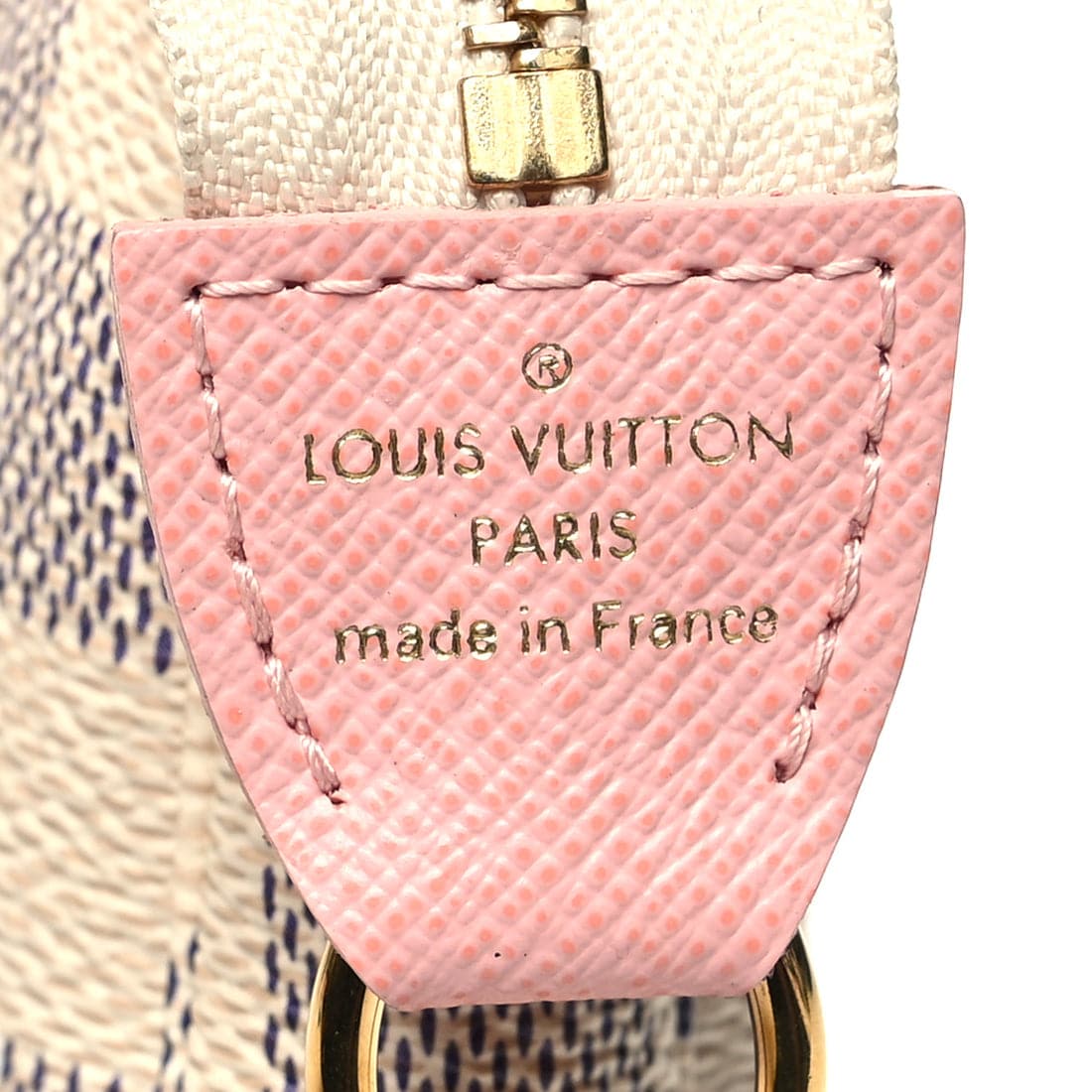 Louis Vuitton Damier Azur 2018 Christmas Animation Mini Pochette Accessories. - Image 5
