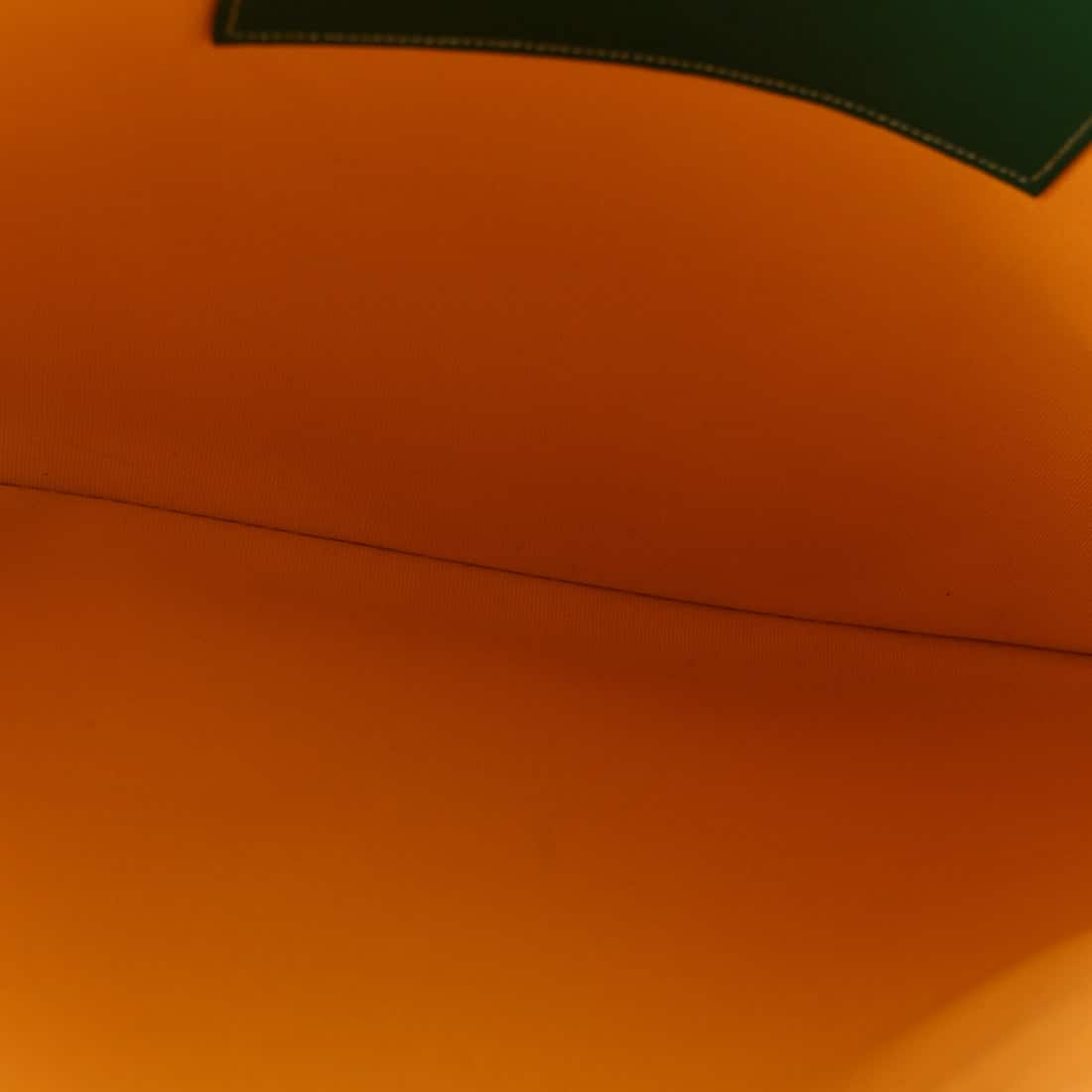 GOYARD Goyardine Senat Pochette in Green. - Image 7