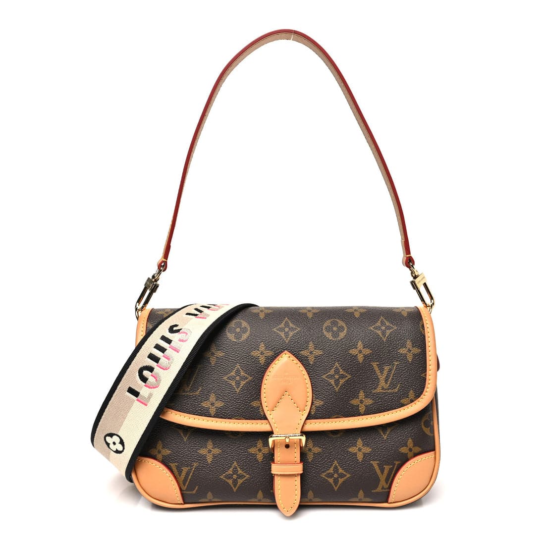 Louis Vuitton Monogram Diane Black Shoulder Crossbody. - Image 2
